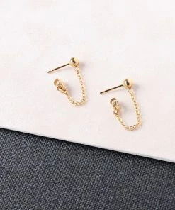 Sara Patino Jewelry Best Sellers Mini Unity Recycled Gold Earrings