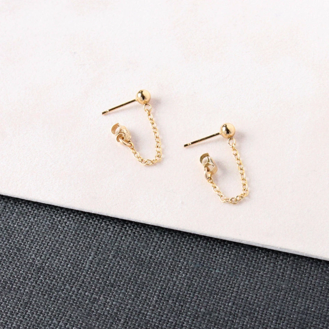 Sara Patino Jewelry Best Sellers Mini Unity Recycled Gold Earrings Sara Patino Jewelry Best Sellers Mini Unity Recycled Gold Earrings