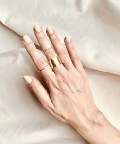 Sara Patino Jewelry Recycled Gold Moonlight Ring I