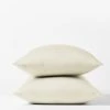 Coyuchi Sateen Pillowcase Set - Undyed Fair Trade