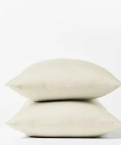 Coyuchi Sateen Pillowcase Set - Undyed Fair Trade
