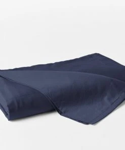 Coyuchi Sateen Sheet Set - Moonlight Blue Home Goods