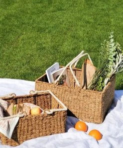 Korissa Home Goods Savar Large Square Basket Set