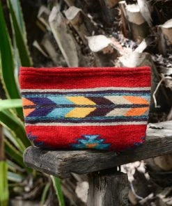 MZ Fair Trade Accessories Scarlet Arrow Wool Clutch Bag