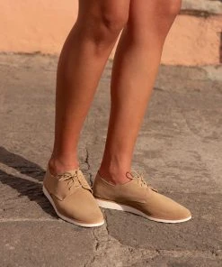 Nisolo Shoes Sedona Lightweight Derby - Stone
