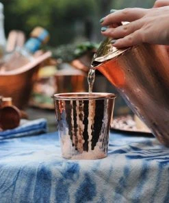 Sertodo Copper Kitchen + Dining Apa Recycled Copper Cup - 12 Oz