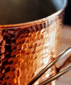 Sertodo Copper Home Goods Big, Beautiful Recycled Copper Stock Pot