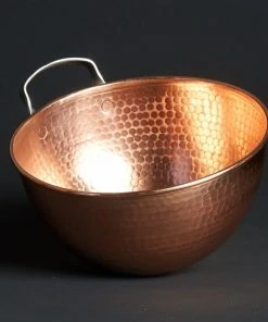 Sertodo Copper Recycled Copper Mixing Bowls
