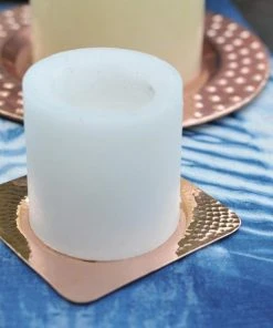 Sertodo Copper Napa Recycled Copper Square Coaster