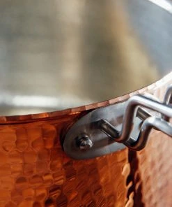 Sertodo Copper 2.5 Qt Recycled Copper Sauce Pot