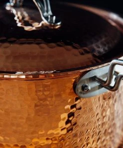 Sertodo Copper 2.5 Qt Recycled Copper Sauce Pot