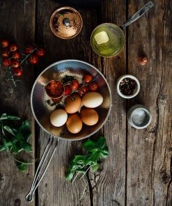 Sertodo Copper Copper Skillet Pan