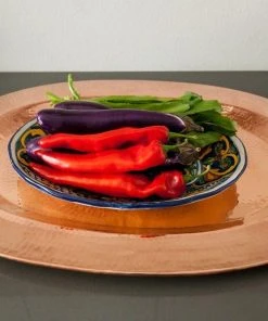 Sertodo Copper Copper Thessaly Oval Platter