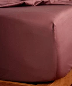 Looma Sateen Sheet Set - Wine 10 Looma Sateen Sheet Set - Wine