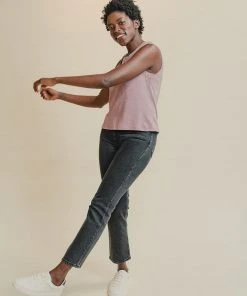 Poplinen Best Sellers Shirley Bamboo Tank Top - Rose 7 Poplinen Best Sellers Shirley Bamboo Tank Top - Rose