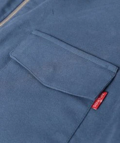 Signature Innovation Group Men's Double Zip Shirt Jacket - Blue