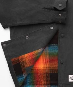 Signature Innovation Group Gifts Men's Johnny Corduroy Lined Jacket - Black