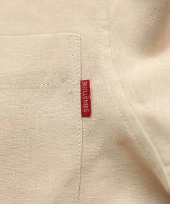 Signature Innovation Group Men's Safari Hemp Shirt - Bone 15 Signature Innovation Group Men's Safari Hemp Shirt - Bone