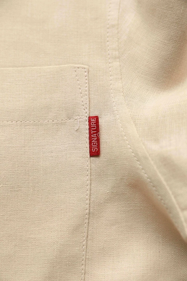 Signature Innovation Group Men's Safari Hemp Shirt - Bone 8 Signature Innovation Group Men's Safari Hemp Shirt - Bone