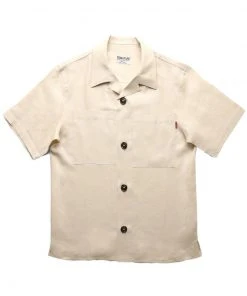 Signature Innovation Group Men's Safari Hemp Shirt - Bone 13 Signature Innovation Group Men's Safari Hemp Shirt - Bone