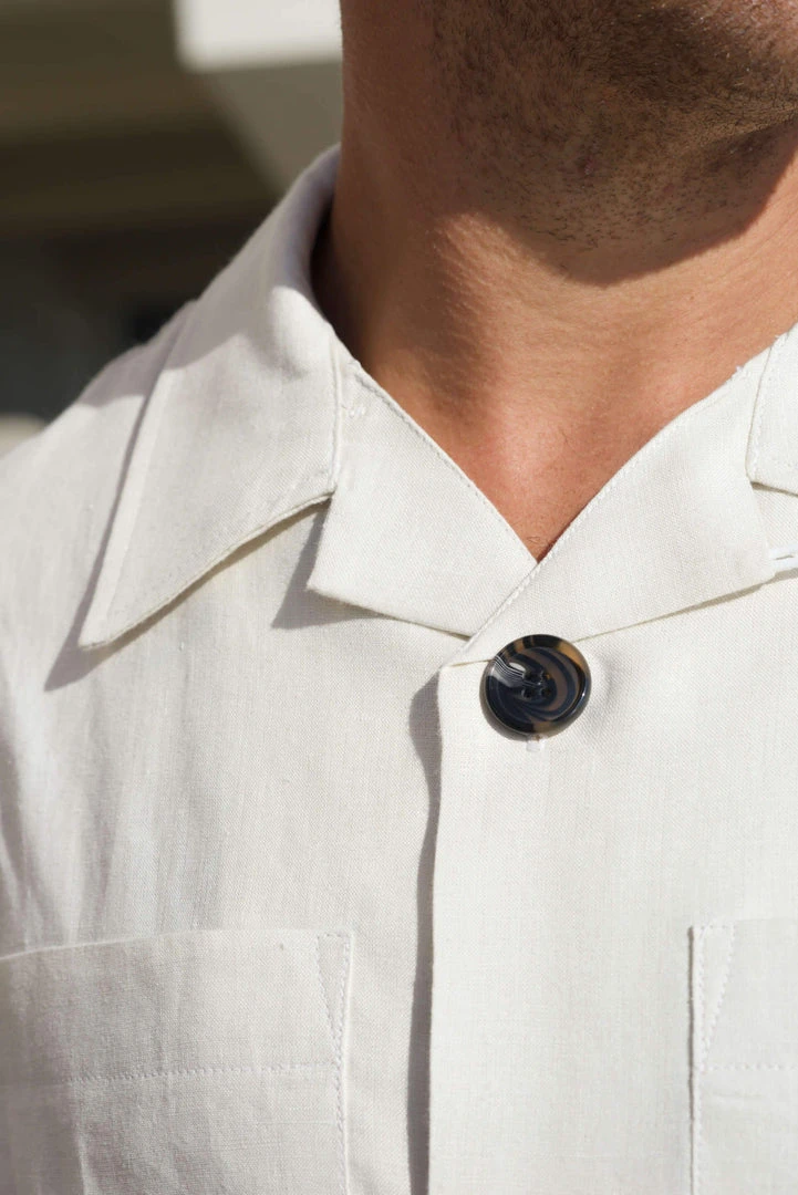 Signature Innovation Group Men's Safari Hemp Shirt - Bone 3 Signature Innovation Group Men's Safari Hemp Shirt - Bone