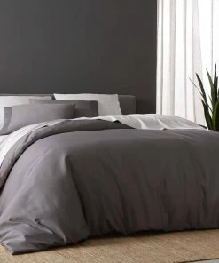 Sijo Best Sellers Tencel Eucalyptus Duvet Cover - Slate