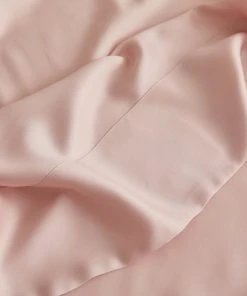 Sijo Home Goods Tencel Eucalyptus Flat Sheet - Blush