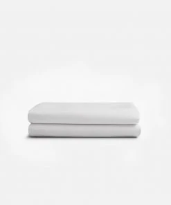 Sijo Tencel Eucalyptus Flat Sheet - Snow