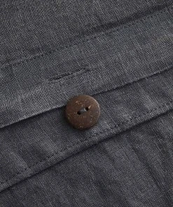 Sijo BIPOC Owned French Linen Duvet Cover - Slate