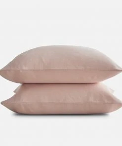 Sijo French Linen Pillowcase Set - Blush