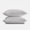 Sijo French Linen Pillowcase Set - Fog