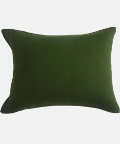 Sijo Best Sellers French Linen Pillowcase Set - Forest
