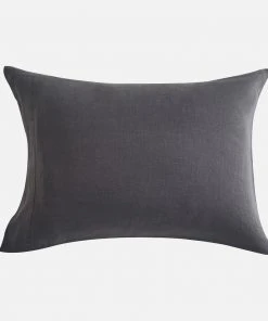 Sijo Home Goods French Linen Pillowcase Set - Slate