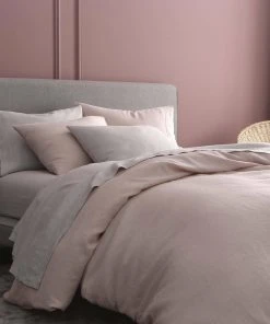 Sijo French Linen Sheet Set - Blush