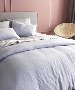 Sijo French Linen Sheet Set - Sky Best Sellers 8 Sijo French Linen Sheet Set - Sky Best Sellers