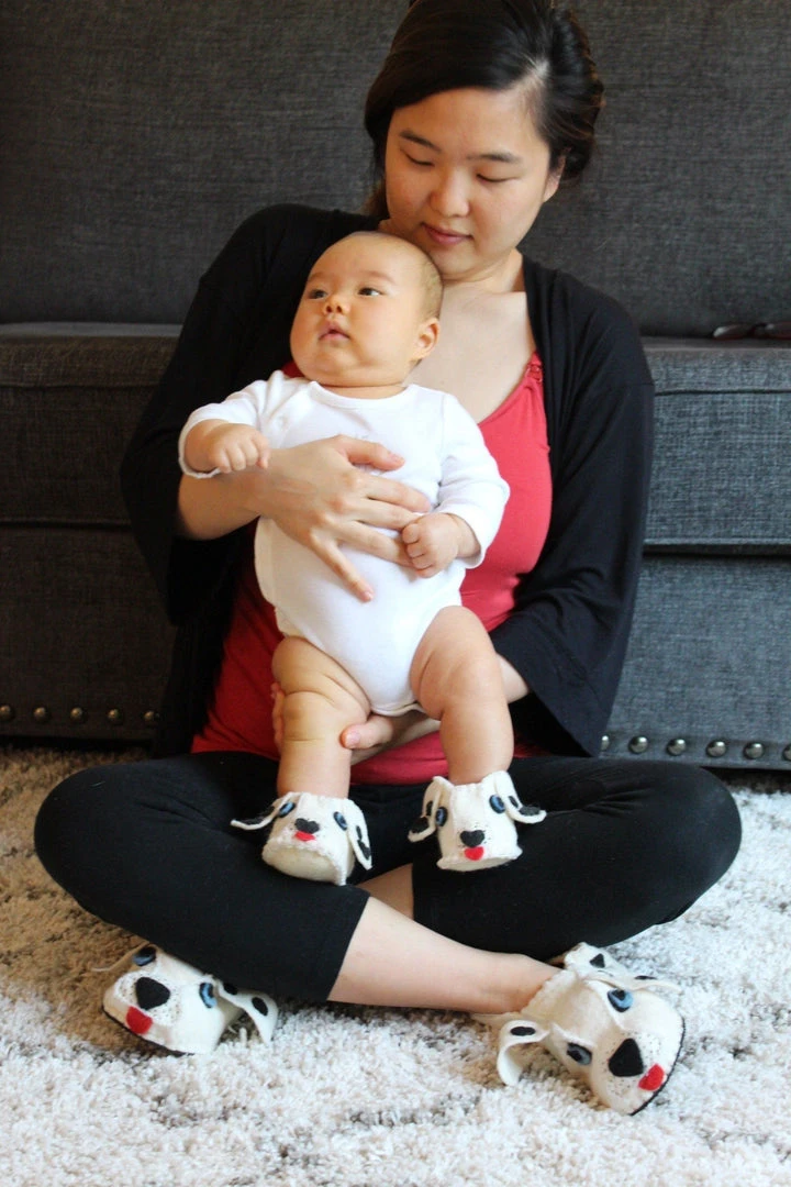 Silk Road Bazaar Wool Baby Booties - Unicorn Silk Road Bazaar Wool Baby Booties - Unicorn