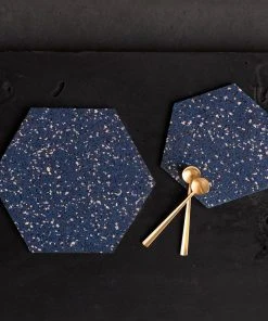 Slash Objects Hex Recycled Rubber Trivet Set - Royal Best Sellers 14 Slash Objects Hex Recycled Rubber Trivet Set - Royal Best Sellers