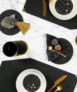 Slash Objects Kitchen + Dining Round Recycled Rubber Trivet Set 12 Slash Objects Kitchen + Dining Round Recycled Rubber Trivet Set