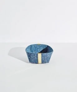 Slash Objects Recycled Rubber + Brass Basket Set - Royal Home Goods 12 Slash Objects Recycled Rubber + Brass Basket Set - Royal Home Goods