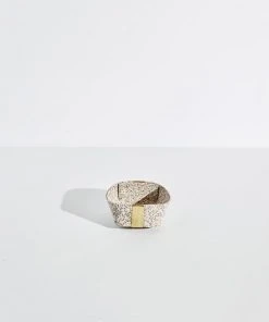 Slash Objects Best Sellers Recycled Rubber + Brass Basket Set - Sand