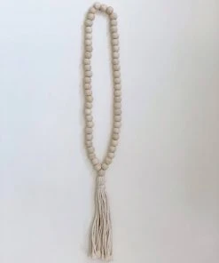 Ceremonia Wooden Beaded Tassel
