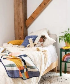 Anchal Small Patchwork Multi Plaid Throw Quilt 11 Anchal Small Patchwork Multi Plaid Throw Quilt