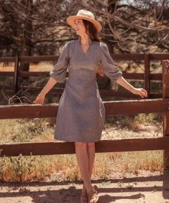 Valani Sodalin Hemp Dress Clothing