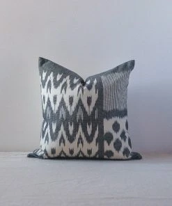 Soil To Studio Home Goods Ella Ikat Throw Pillow Cover