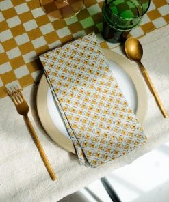 Soil To Studio Mehar Linen Napkin Set Kitchen + Dining