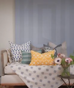 Soil To Studio Navya Ikat Throw Pillow Cover