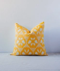 Soil To Studio Navya Ikat Throw Pillow Cover