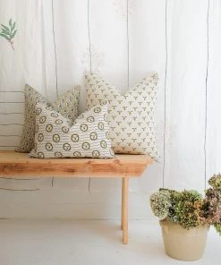 Soil To Studio Rhea Linen Throw Pillow Cover