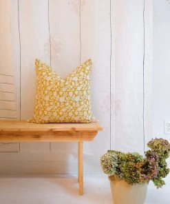 Soil To Studio Tina Linen Throw Pillow Cover