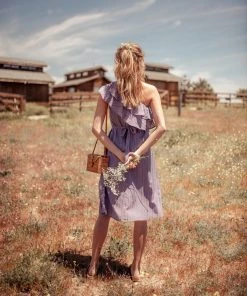 Valani Special Occasion Sokha Banana Midi Dress - Purple Sage 7 Valani Special Occasion Sokha Banana Midi Dress - Purple Sage